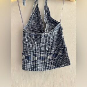 Cotton Candy LA Halter Crop Top